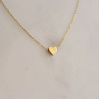 Golden Heart Pendant Necklace – Timeless Elegance
