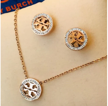 Stainless Steel Tory Style Jewelry Set for Women