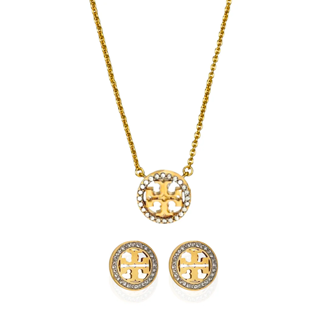 Stainless Steel Tory Style Jewelry Set for Women